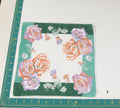 Floral vintage handkerchief - h0549