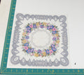 Floral vintage handkerchief - h0553