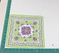 Floral vintage handkerchief - h0554