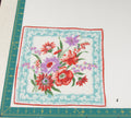 Floral vintage handkerchief - h0557