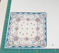 Floral vintage handkerchief - h0559