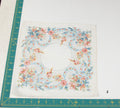 Floral vintage handkerchief - h0561