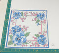 Floral vintage handkerchief - h0572