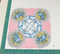 Floral vintage handkerchief - h0575