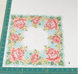 Floral vintage handkerchief - h0577