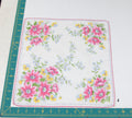 Floral vintage handkerchief - h0580