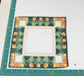 Floral vintage handkerchief - h0585