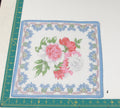 Floral vintage handkerchief - h0588