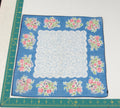 Floral vintage handkerchief - h0595