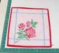 Floral vintage handkerchief - h0596