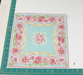 Floral vintage handkerchief - h0597