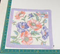 Floral vintage handkerchief - h0600
