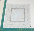 Floral vintage handkerchief - h0601