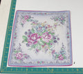 Floral vintage handkerchief - h0605