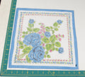 Floral vintage handkerchief - h0611