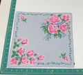 Floral vintage handkerchief - h0616
