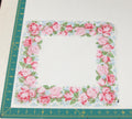 Floral vintage handkerchief - h0617