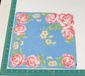 Floral vintage handkerchief - h0618