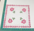 Floral vintage handkerchief - h0619