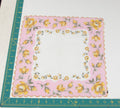 Floral vintage handkerchief - h0623