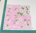 Floral vintage handkerchief - h0624