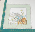 Floral vintage handkerchief - h0626