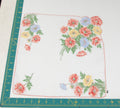 Floral vintage handkerchief - h0627