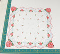 Floral vintage handkerchief - h0630