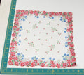 Floral vintage handkerchief - h0634