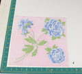 Floral vintage handkerchief - h0638