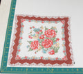 Floral vintage handkerchief - h0644