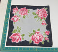 Floral vintage handkerchief - h0647