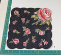 Floral vintage handkerchief - h0648