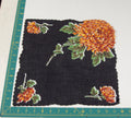Floral vintage handkerchief - h0649