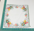 Floral vintage handkerchief - h0654