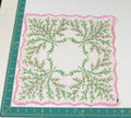 Floral vintage handkerchief - h0658