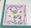 Floral vintage handkerchief - h0660