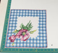 Floral vintage handkerchief - h0661