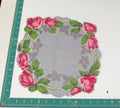 Floral vintage handkerchief - h0662