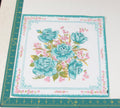 Floral vintage handkerchief - h0665