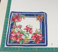 Floral vintage handkerchief - h0676