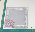 Floral vintage handkerchief - h0679