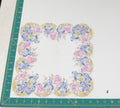 Floral vintage handkerchief - h0680