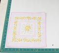 Floral vintage handkerchief - h0681