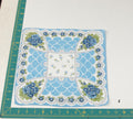 Floral vintage handkerchief - h0689