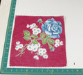 Floral vintage handkerchief - h0691