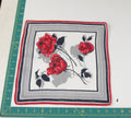 Floral vintage handkerchief - h0692