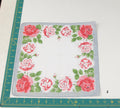 Floral vintage handkerchief - h0694