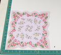 Floral vintage handkerchief - h0695