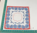 Floral vintage handkerchief - h0702